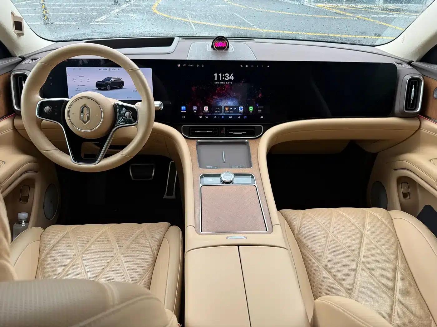 Wenjie M9 2025 Ultra Extended Range Edition (52kWh, 6-seater, 192-line LiDAR) — миниатюра 9