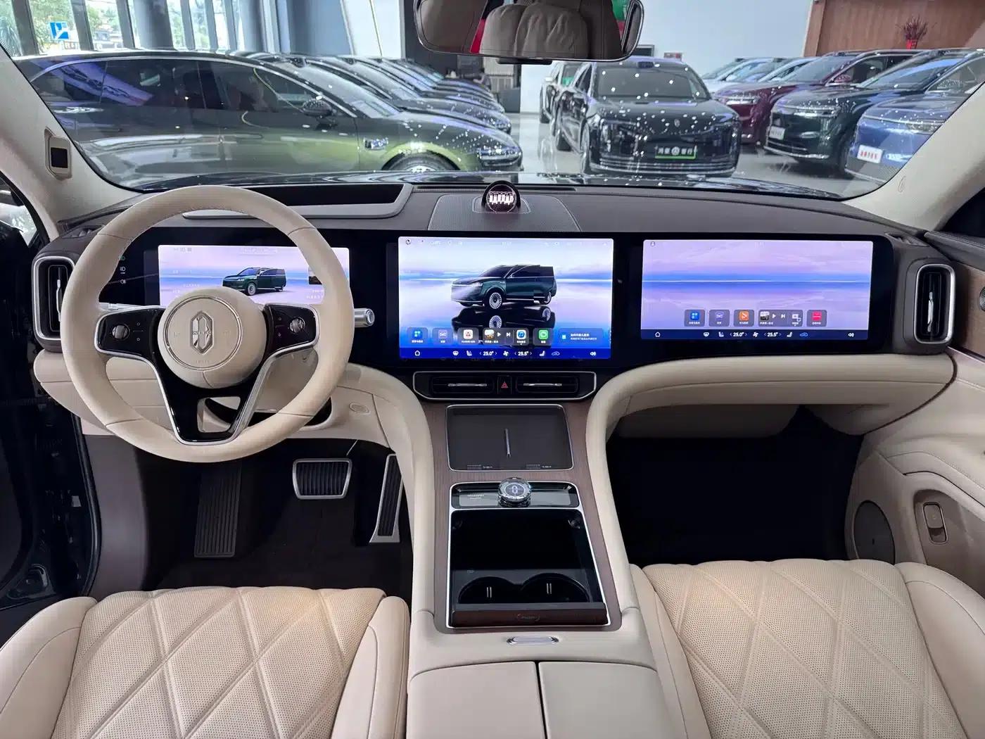 Wenjie M9 2025 Pure Electric Ultra Edition 100kWh 6-Seat Version (192-line LiDAR) — миниатюра 9