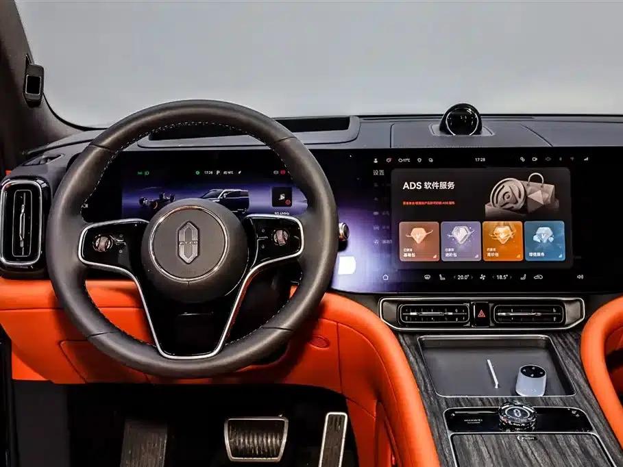 Wenjie M9 2025 Extended Range Ultra Edition 52kWh 5-Seat Version (192-line LiDAR) — миниатюра 9