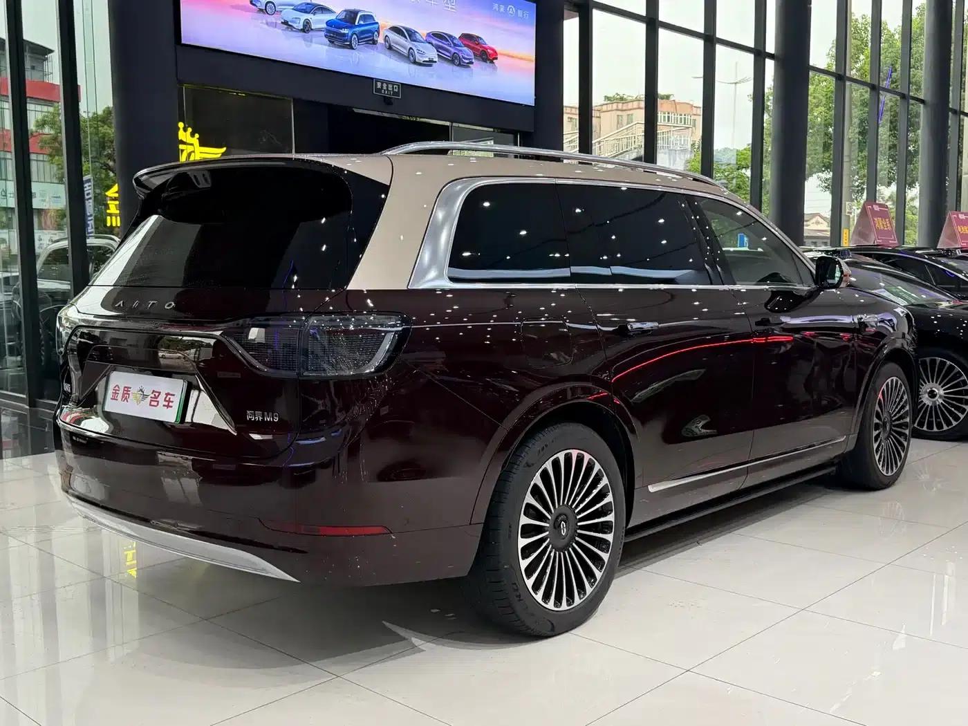 Wenjie M9 2025 Ultra Extended Range Edition 52kWh 6-Seat Version (192-line LiDAR) — миниатюра 17
