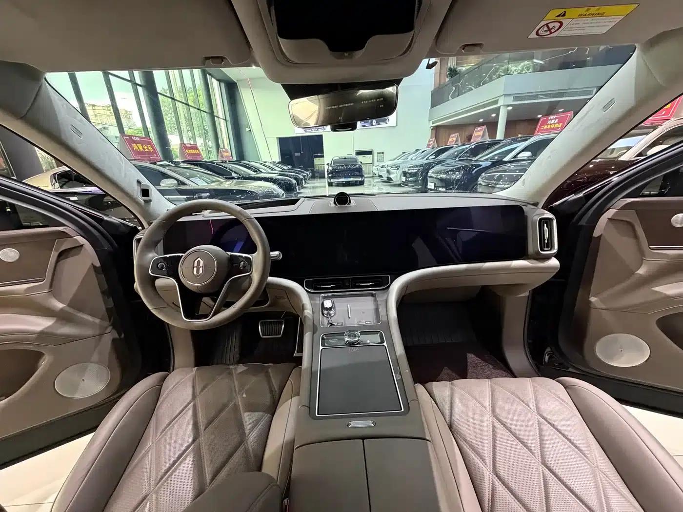 Wenjie M9 2025 Ultra Extended Range Edition 52kWh 6-Seat Version (192-line LiDAR) — миниатюра 11
