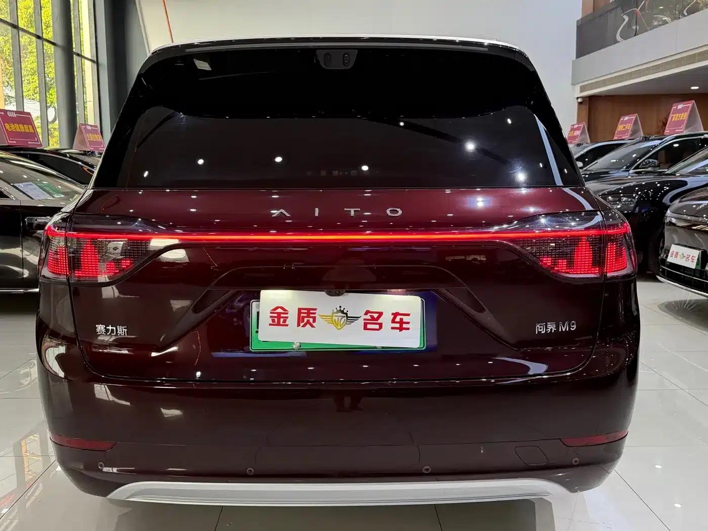 Wenjie M9 2025 Ultra Extended Range Edition 52kWh 6-Seat Version (192-line LiDAR) — миниатюра 19