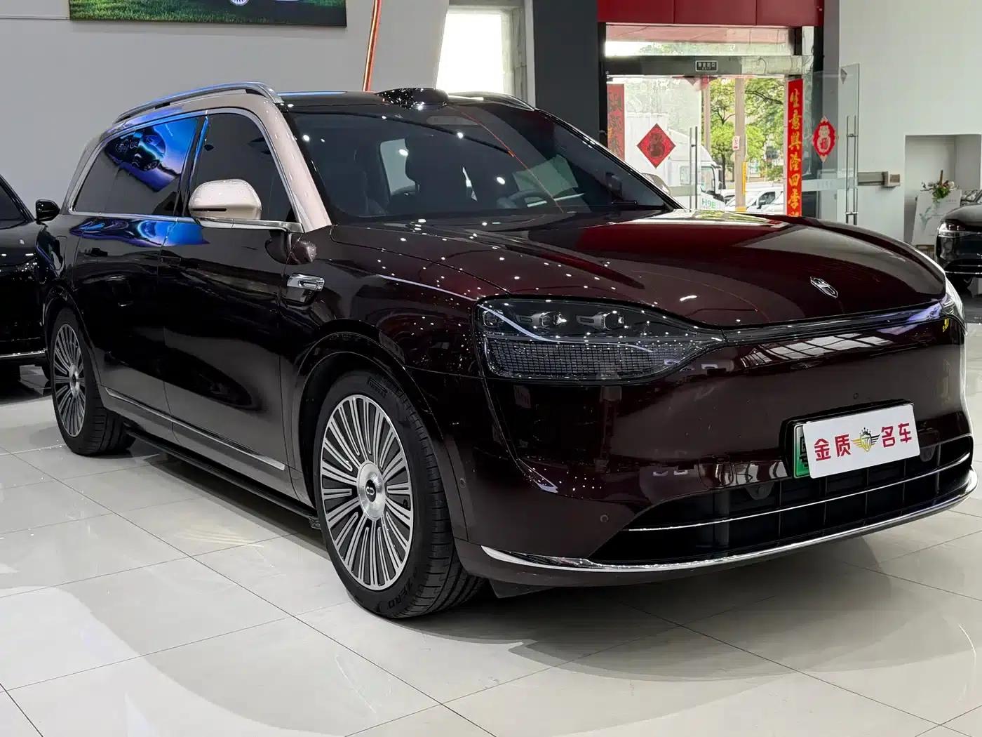 Wenjie M9 2025 Ultra Extended Range Edition 52kWh 6-Seat Version (192-line LiDAR) — миниатюра 3