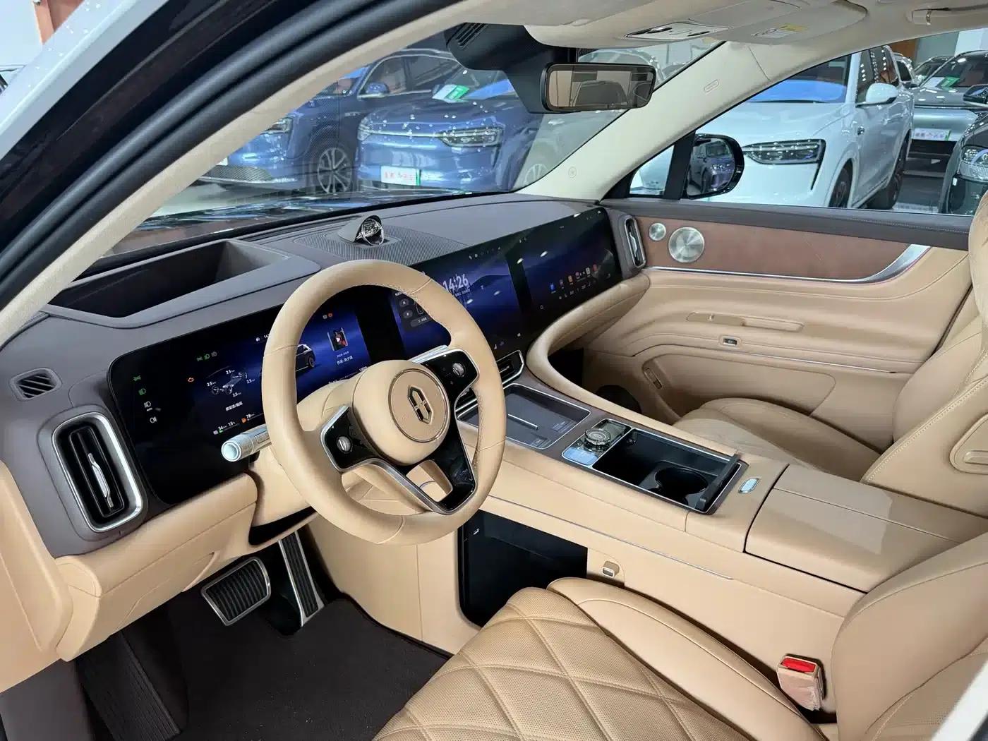 Wenjie M9 2025 Ultra Extended Range Edition 52kWh 6-Seat Version (192-line LiDAR) — миниатюра 9