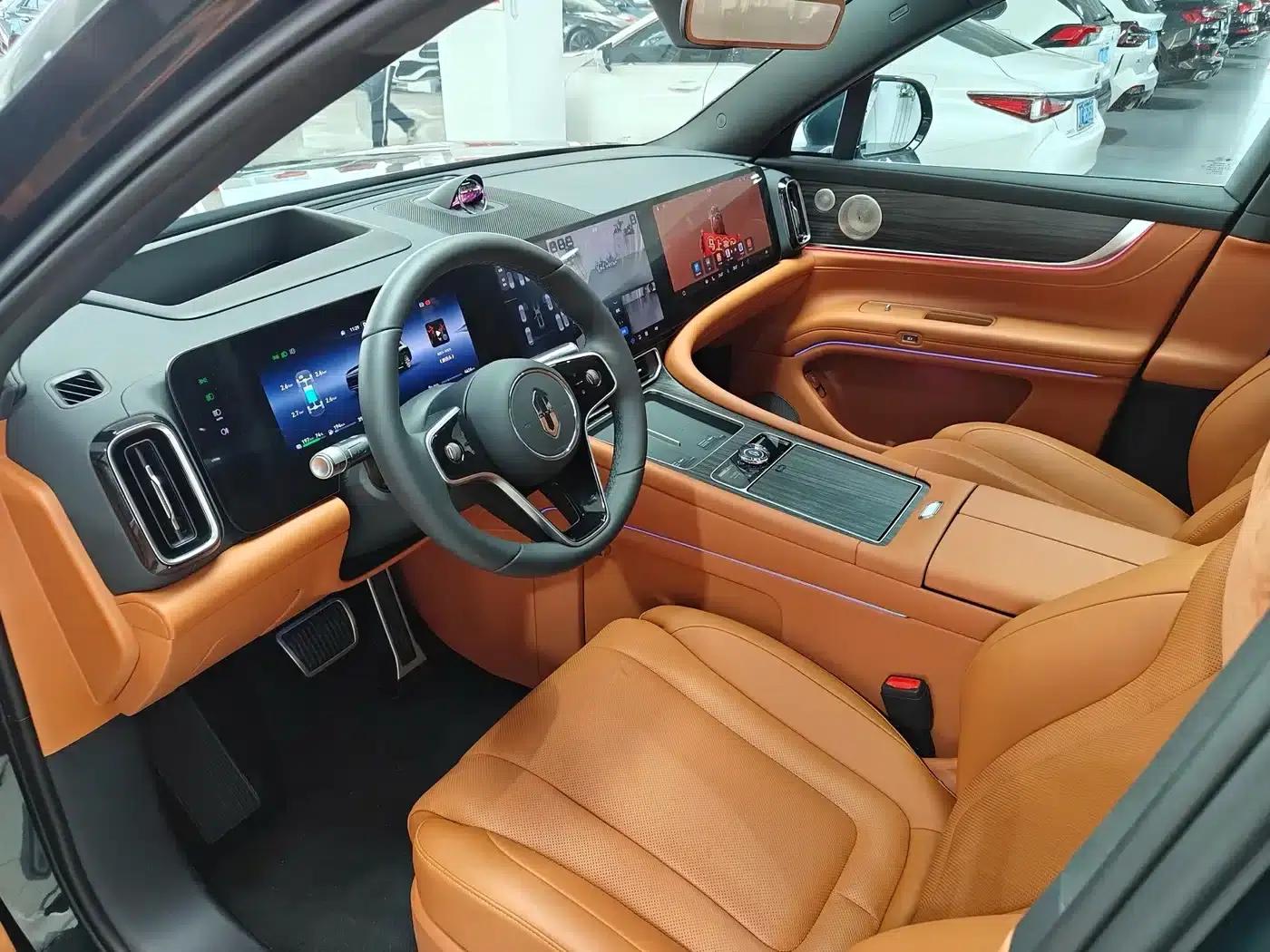 Wenjie M9 2025 Extended Range Ultra Edition 52kWh 5-Seat Version (896-line LiDAR) — миниатюра 8