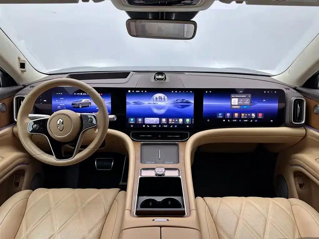 Wenjie M9 2025 Ultra Extended Range Edition (52kWh, 6-seater, 192-line LiDAR) — миниатюра 10