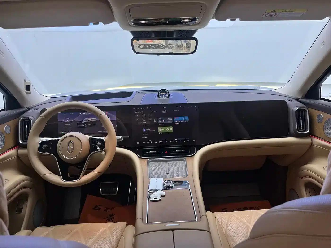 Wenjie M9 2025 Ultra Extended Range Edition 52kWh 6-Seat Version (192-line LiDAR) — миниатюра 9