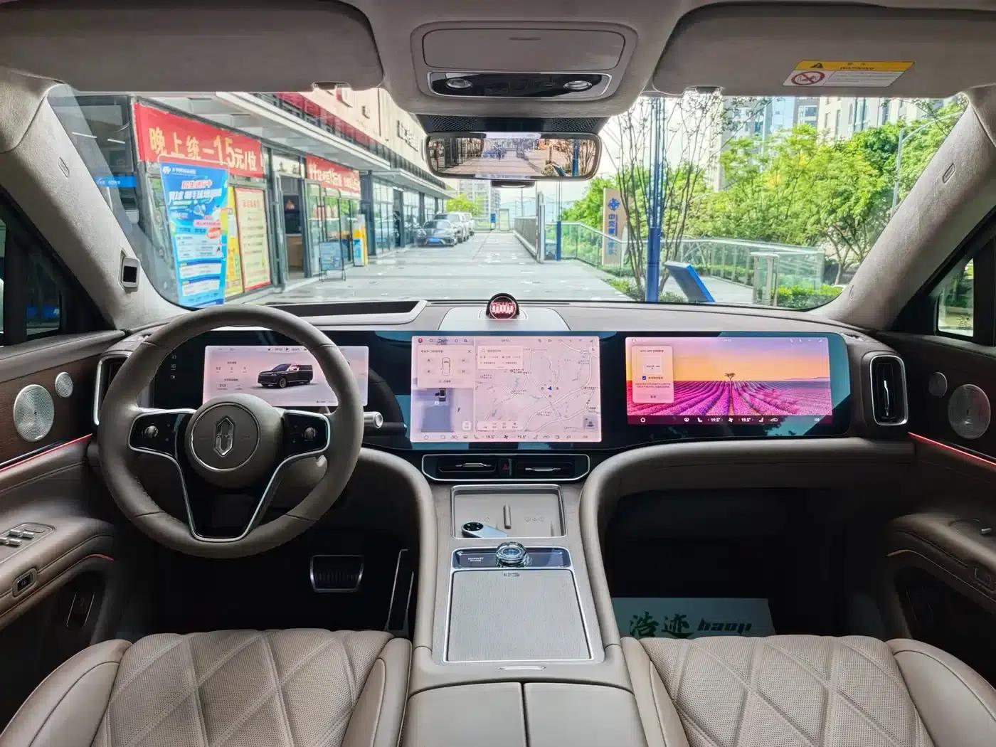 Wenjie M9 2025 Ultra Extended Range Edition (52kWh, 6-seater, 192-line LiDAR) — миниатюра 6