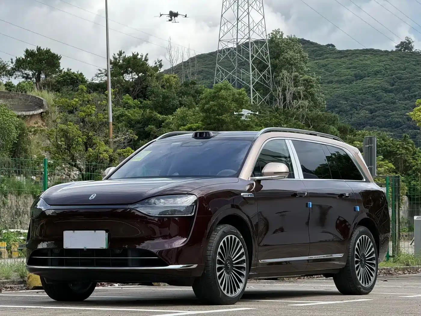 Wenjie M9 2025 Ultra Extended Range Edition 52kWh 6-Seat Version (192-line LiDAR) — миниатюра 2
