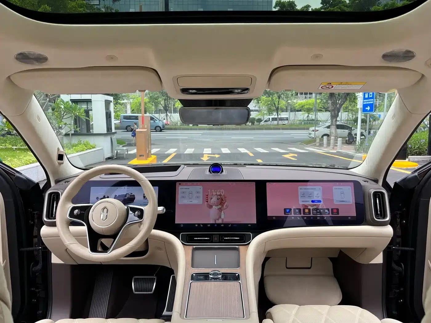 Wenjie M9 2025 Ultra Extended Range Edition 52kWh 6-Seat Version (192-line LiDAR) — миниатюра 24