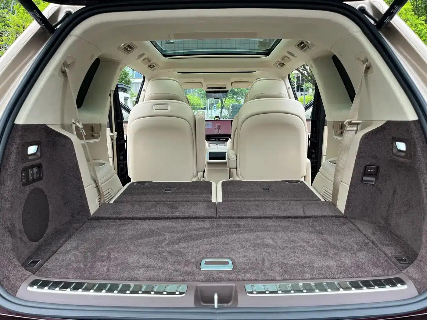 Wenjie M9 2025 Ultra Extended Range Edition 52kWh 6-Seat Version (192-line LiDAR) — миниатюра 28