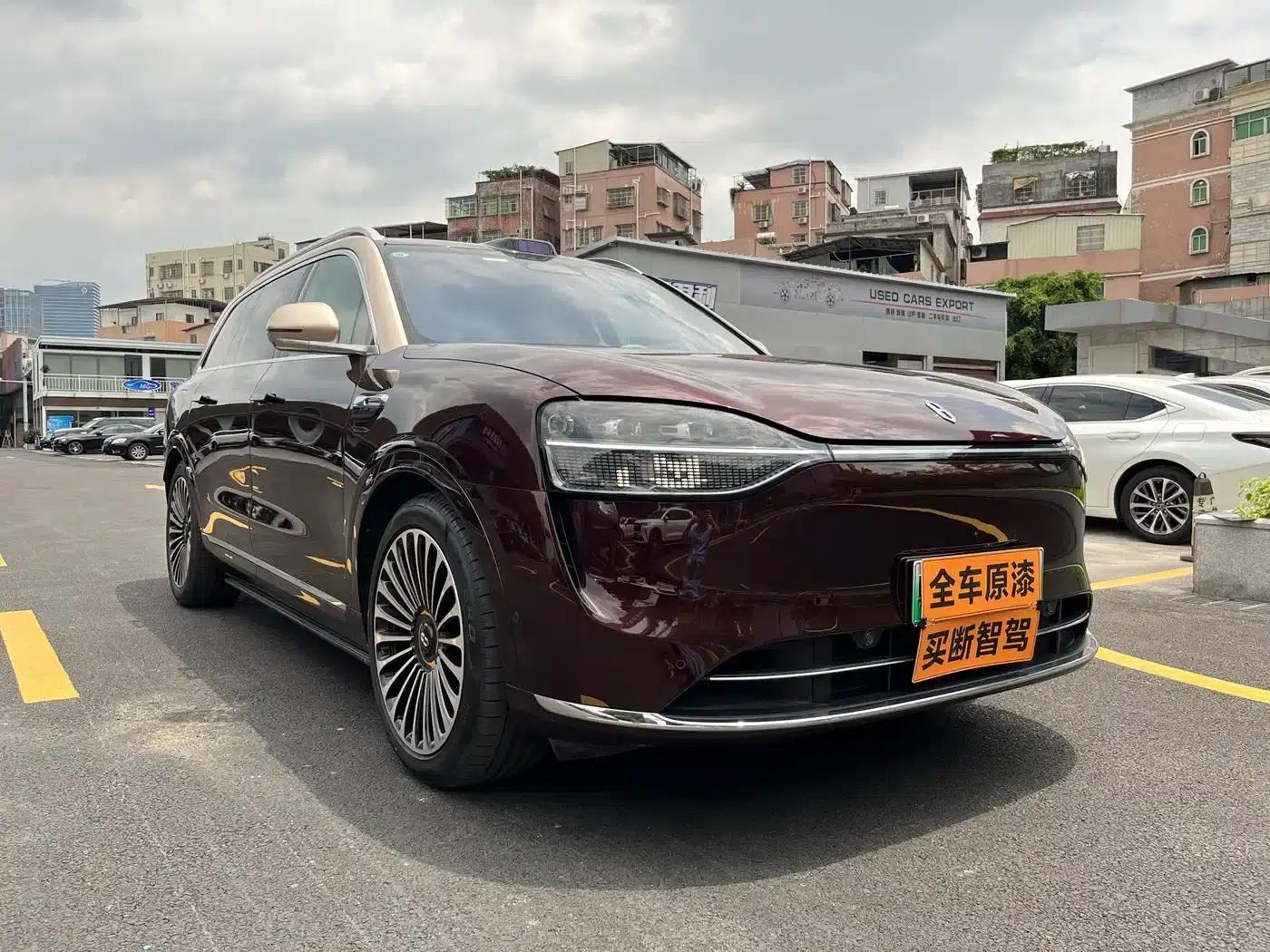 Wenjie M9 2025 Ultra Extended Range Edition 52kWh 6-Seat Version (192-line LiDAR) — миниатюра 7