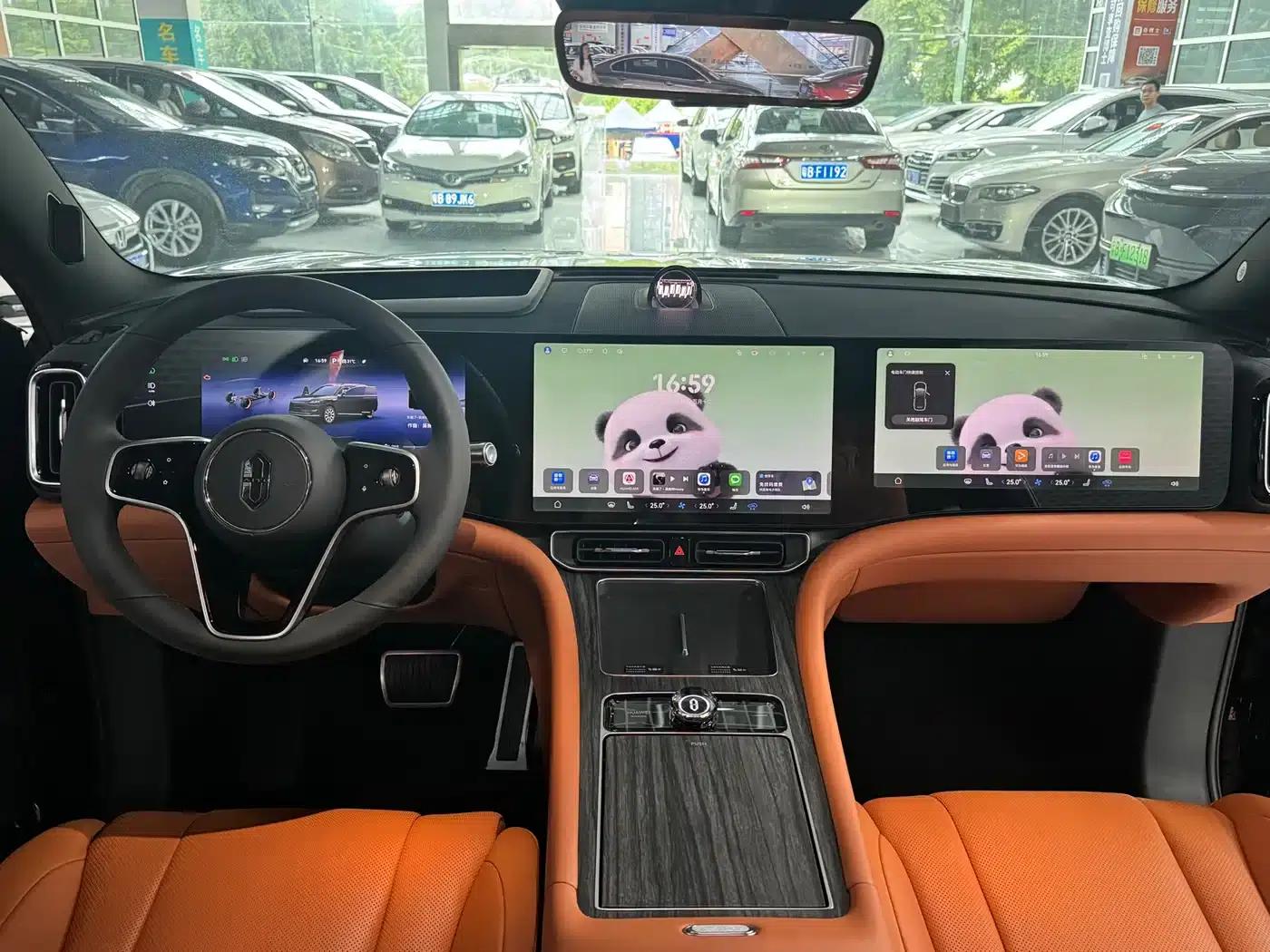 Wenjie M9 2025 Extended Range Ultra Edition 52kWh 6-Seat Version (896-line LiDAR) — миниатюра 8