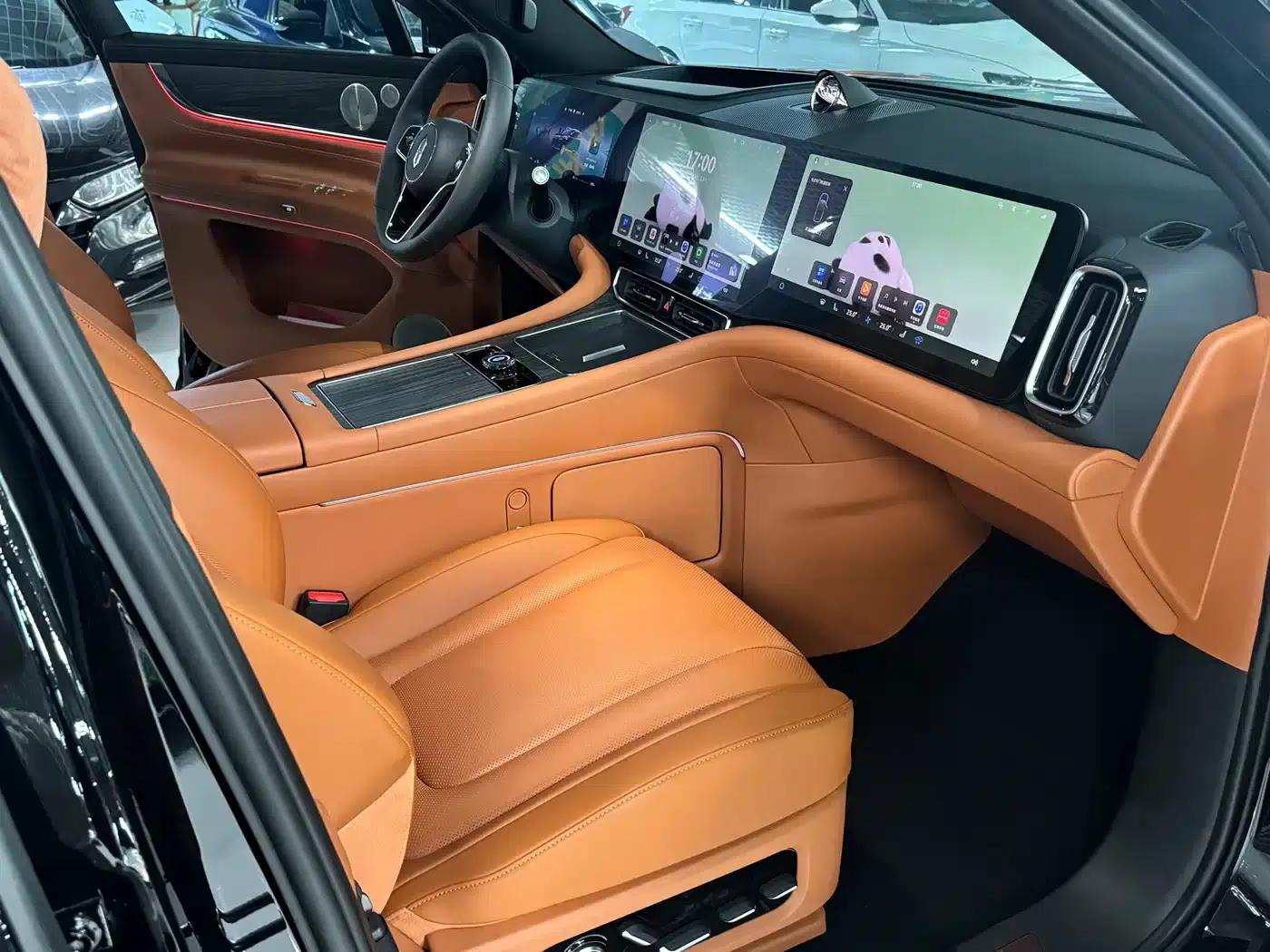 Wenjie M9 2025 Extended Range Ultra Edition 52kWh 6-Seat Version (896-line LiDAR) — миниатюра 10