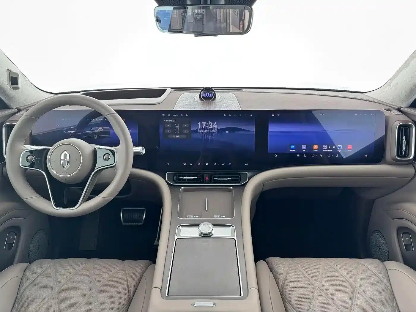 Wenjie M9 2025 Ultra Extended Range Edition (52kWh, 6-seater, 192-line LiDAR) — миниатюра 8
