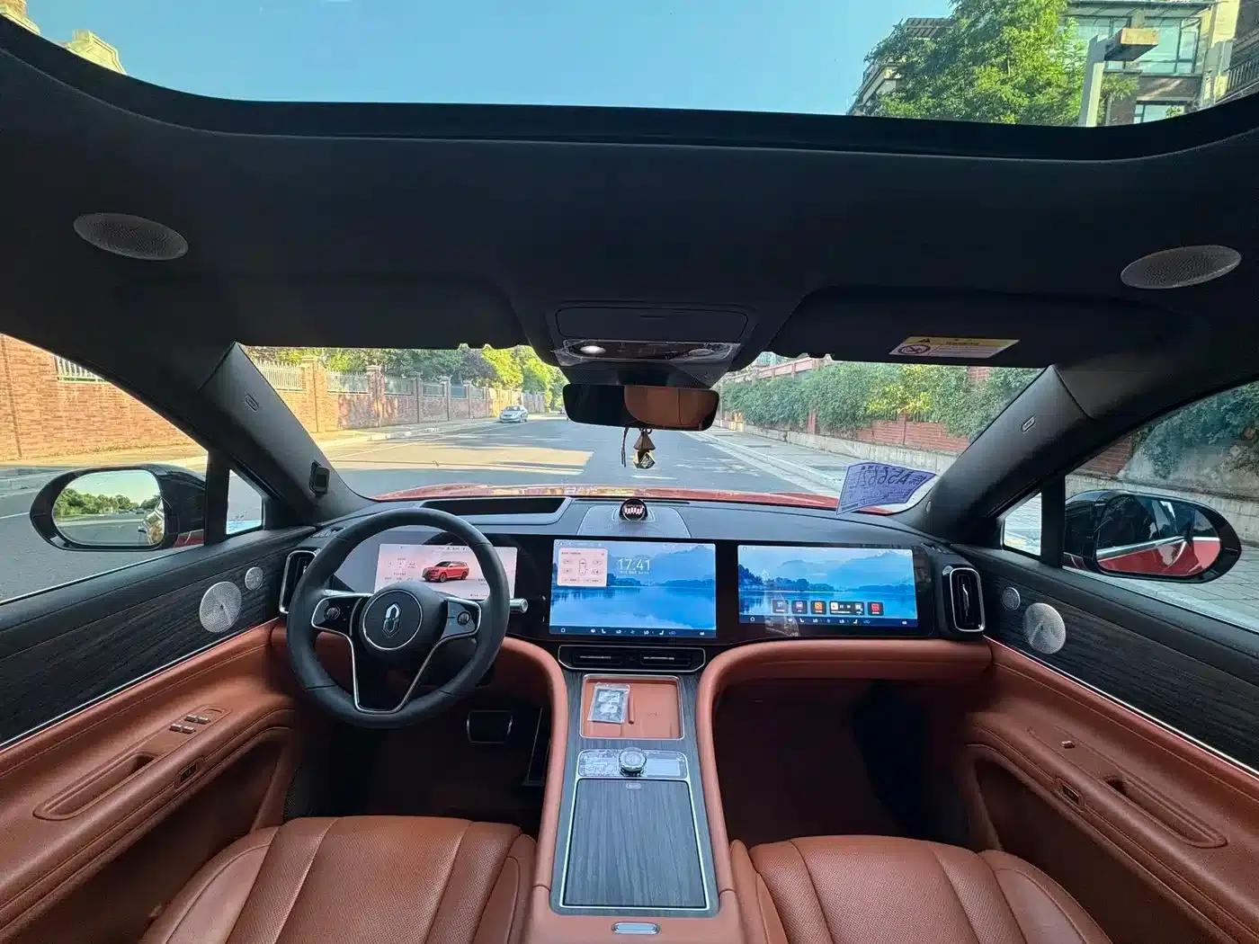 Wenjie M9 2024 Pure Electric Ultra Edition 100kWh 6-Seater — миниатюра 6