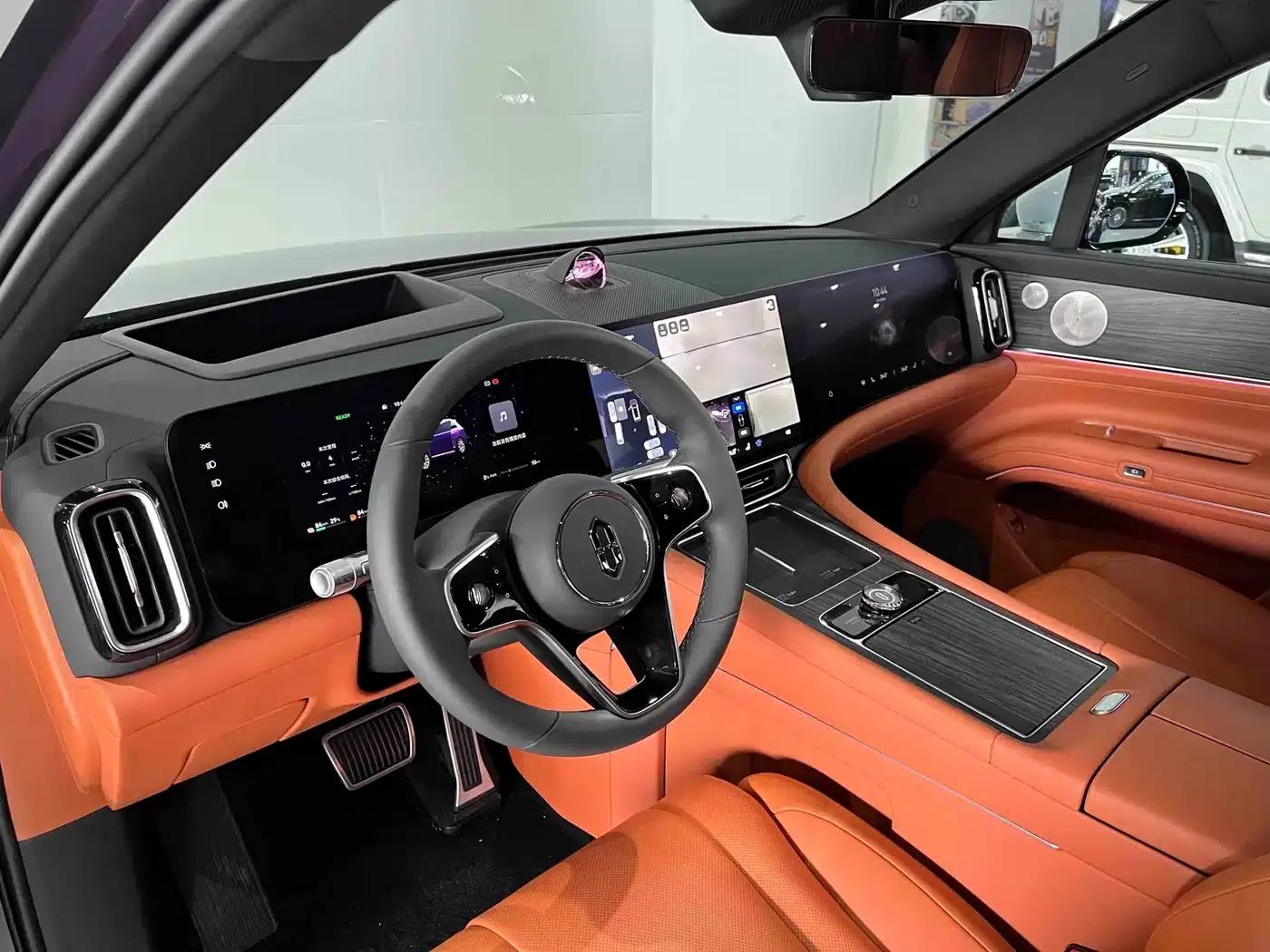 Wenjie M9 2025 Extended Range Max Edition 52kWh 5-Seat Version (192-line LiDAR) — миниатюра 14
