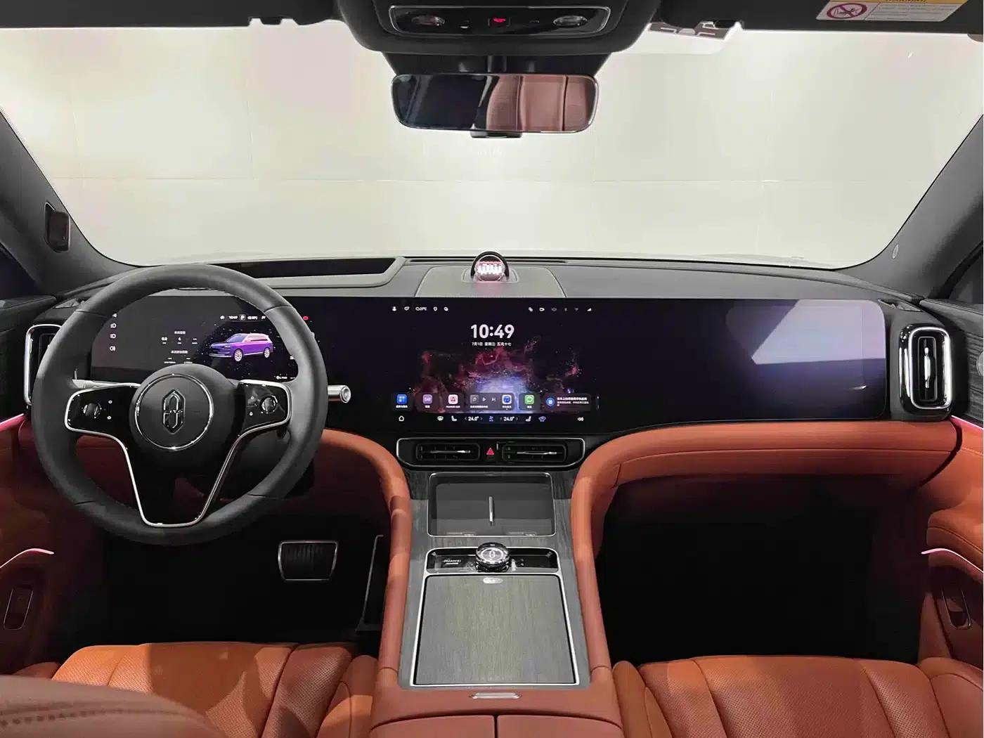 Wenjie M9 2025 Extended Range Max Edition 52kWh 5-Seat Version (192-line LiDAR) — миниатюра 27
