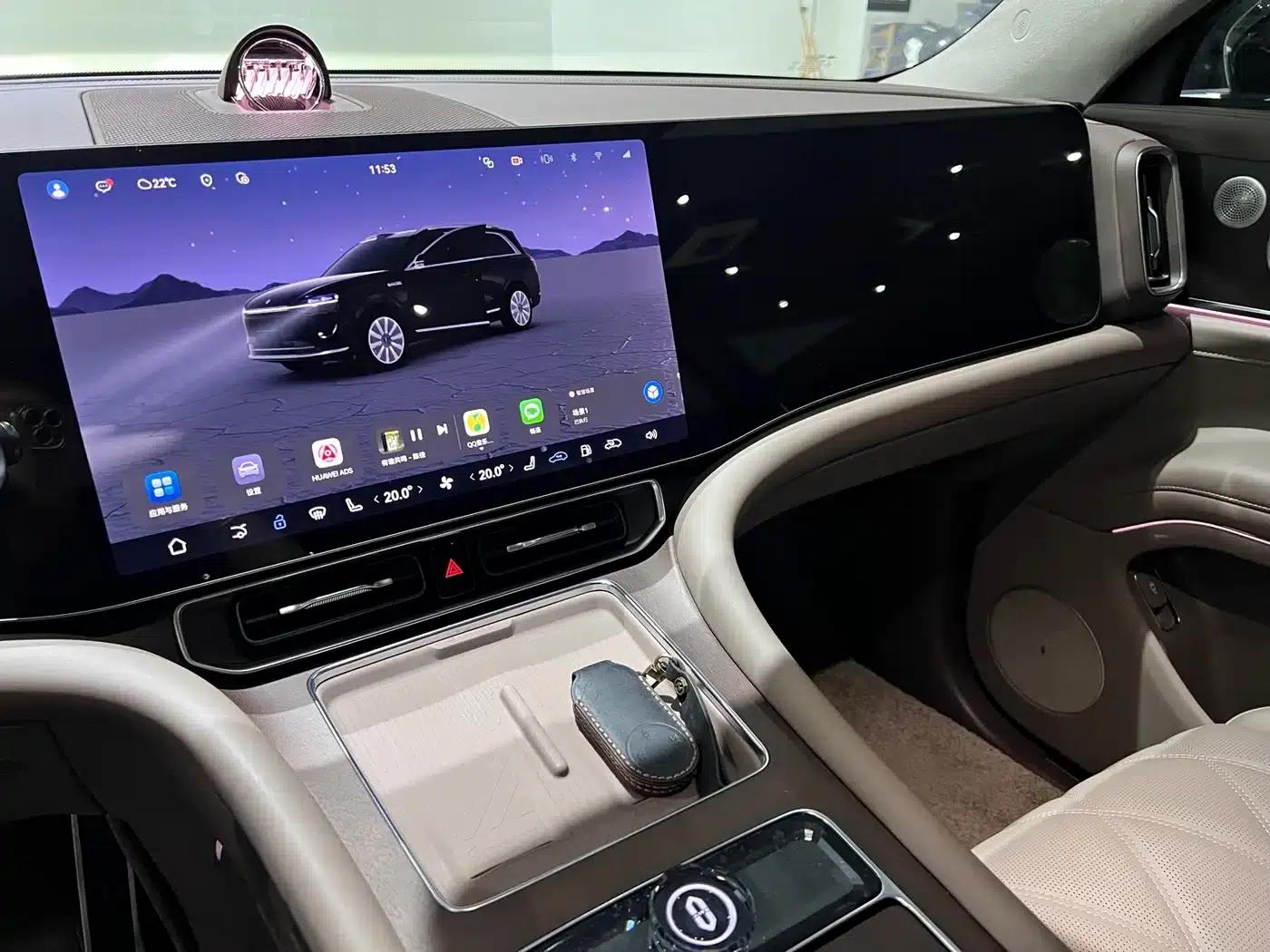 Wenjie M9 2025 Extended Range Max Edition (52kWh, 6-seater, 192-line LiDAR) — миниатюра 22