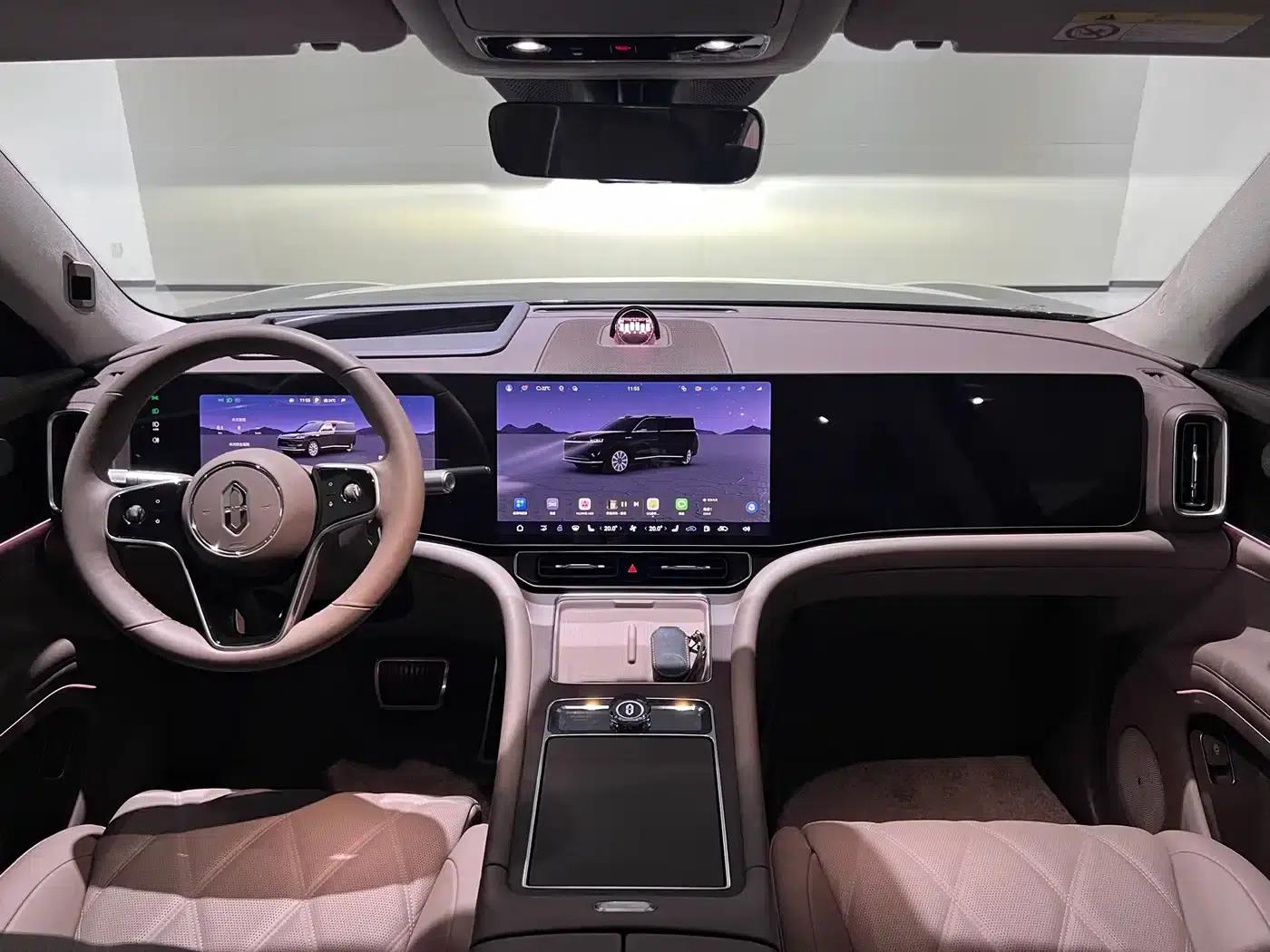 Wenjie M9 2025 Extended Range Max Edition (52kWh, 6-seater, 192-line LiDAR) — миниатюра 27