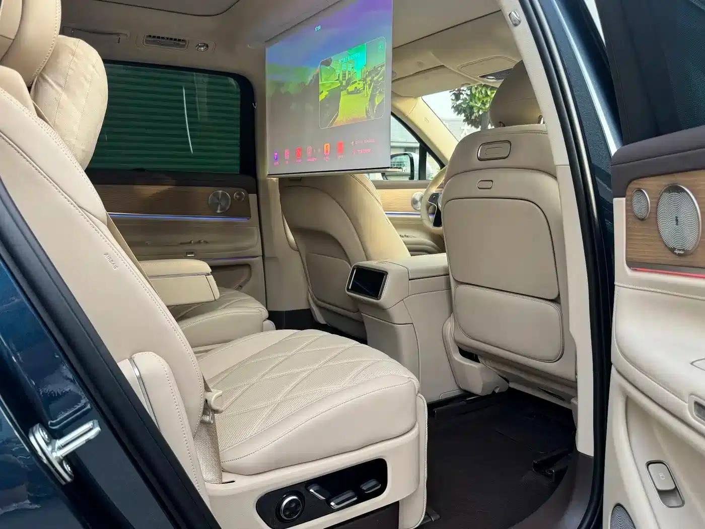 Wenjie M9 2025 Ultra Extended Range Edition 52kWh 6-Seat Version (192-line LiDAR) — миниатюра 9