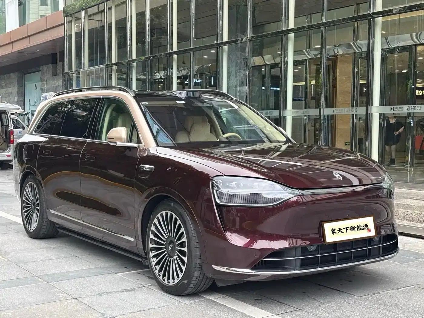 Wenjie M9 2025 Ultra Extended Range Edition (52kWh, 6-seater, 192-line LiDAR) — миниатюра 3