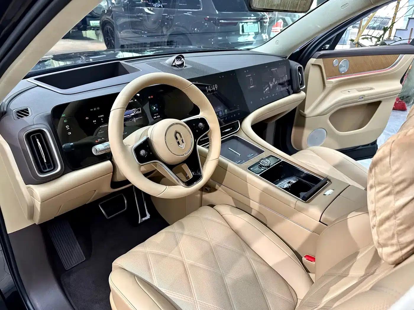 Wenjie M9 2025 Ultra Extended Range Edition 52kWh 6-Seat Version (192-line LiDAR) — миниатюра 9