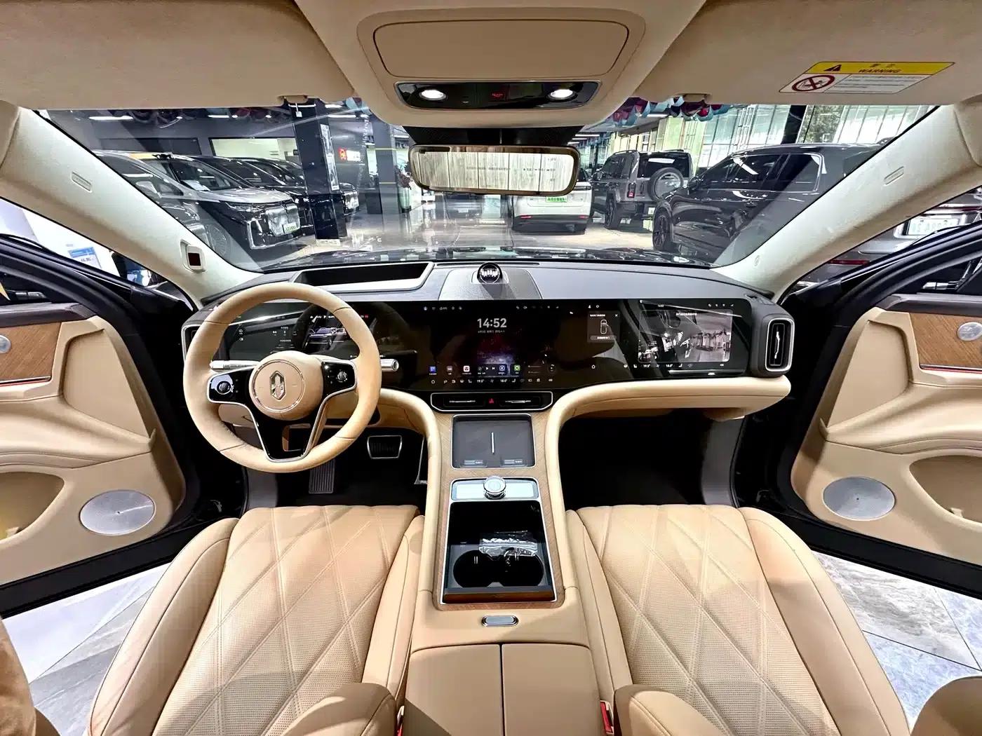 Wenjie M9 2025 Ultra Extended Range Edition 52kWh 6-Seat Version (192-line LiDAR) — миниатюра 10