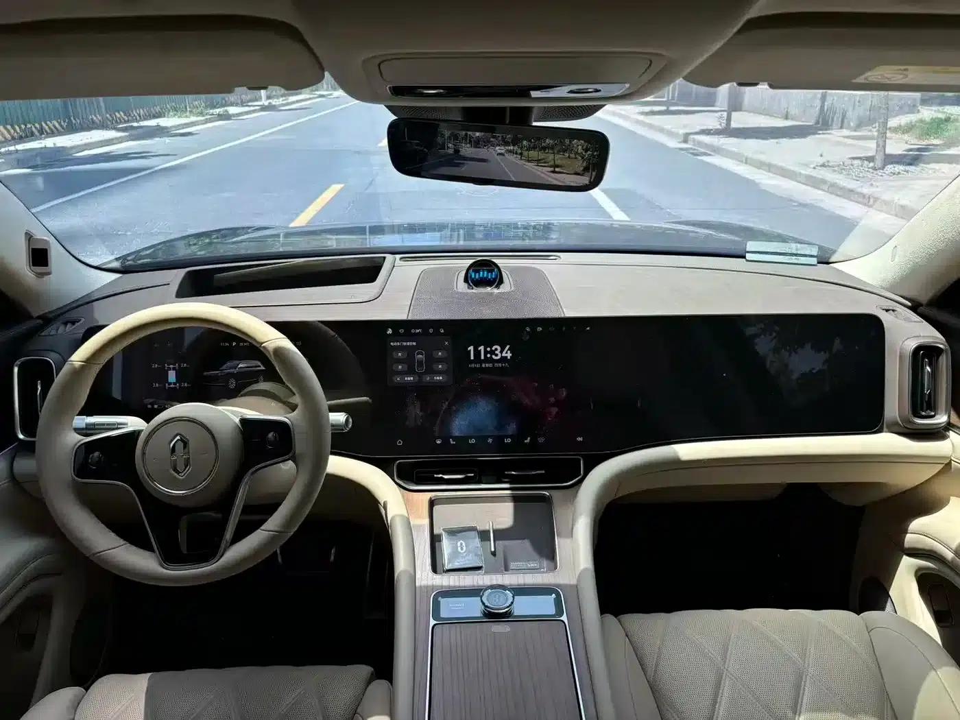 Wenjie M9 2025 Pure Electric Ultra Edition (100kWh, 6-seater, 192-line LiDAR) — миниатюра 4
