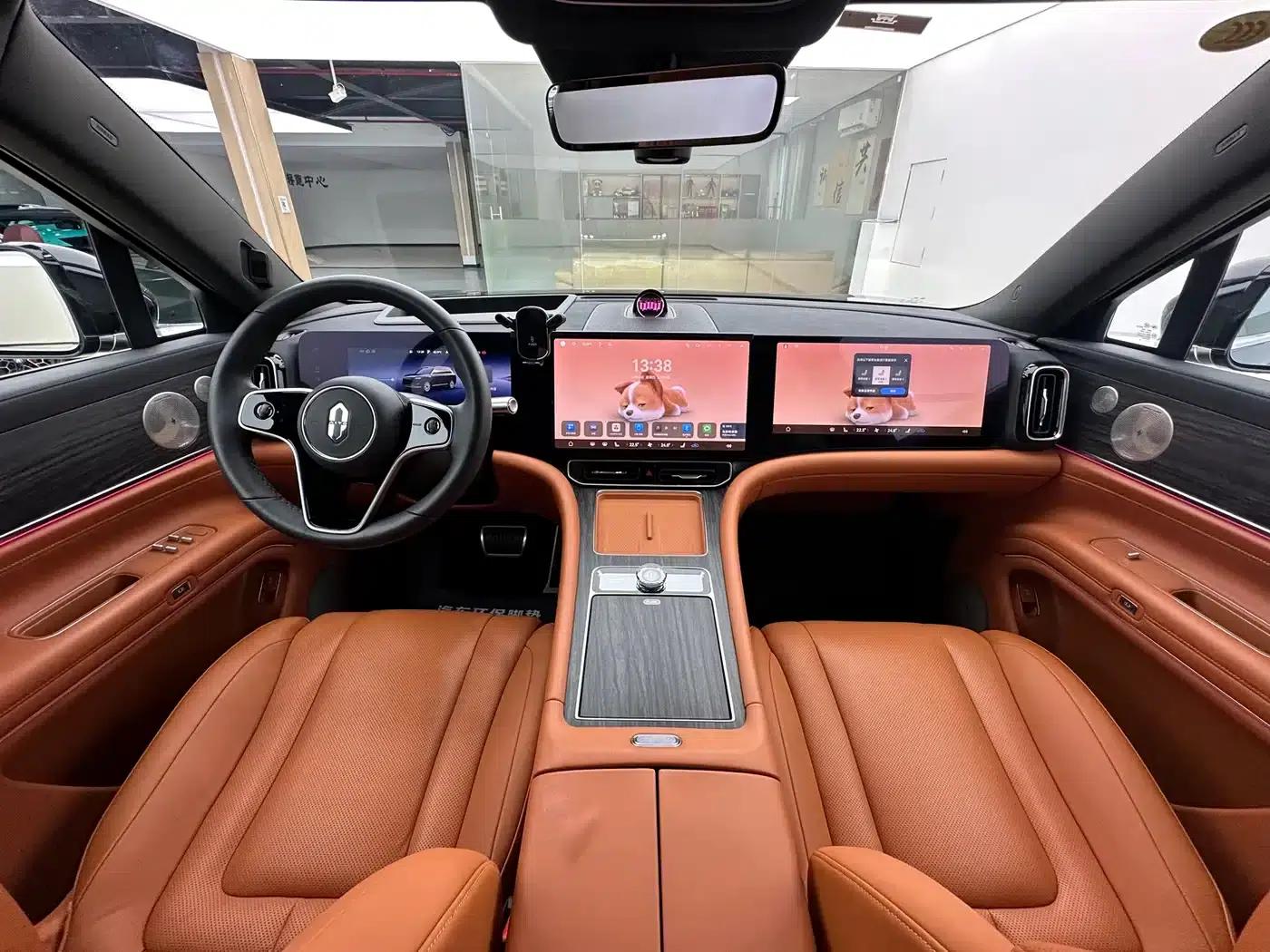 Wenjie M9 2025 Extended Range Max Edition (52kWh, 6-seater, 192-line LiDAR) — миниатюра 7