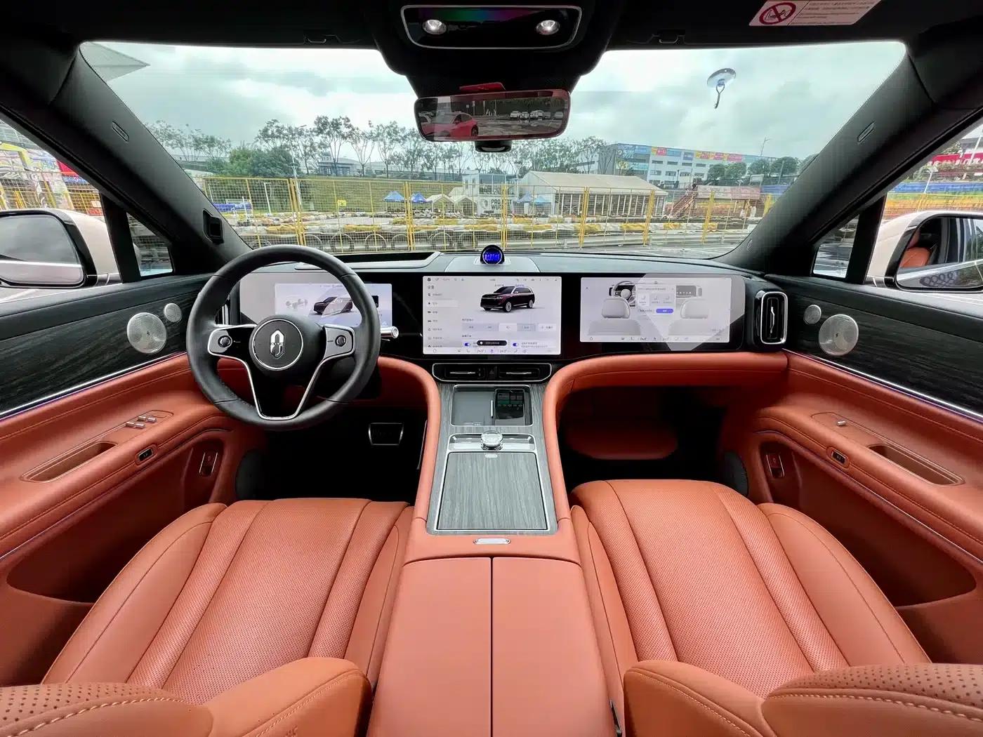 Wenjie M9 2025 Ultra Extended Range Edition (52kWh, 6-seater, 192-line LiDAR) — миниатюра 10