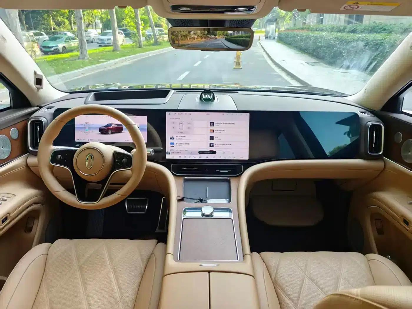 Wenjie M9 2025 Ultra Extended Range Edition 52kWh 6-Seat Version (192-line LiDAR) — миниатюра 7