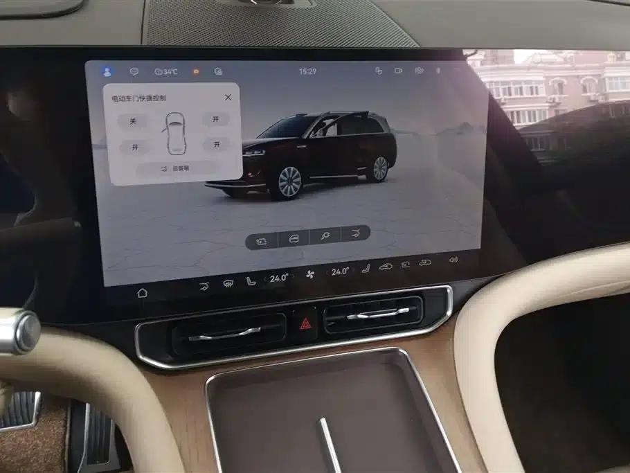 Wenjie M9 2025 Ultra Extended Range Edition 52kWh 6-Seat Version (192-line LiDAR) — миниатюра 13