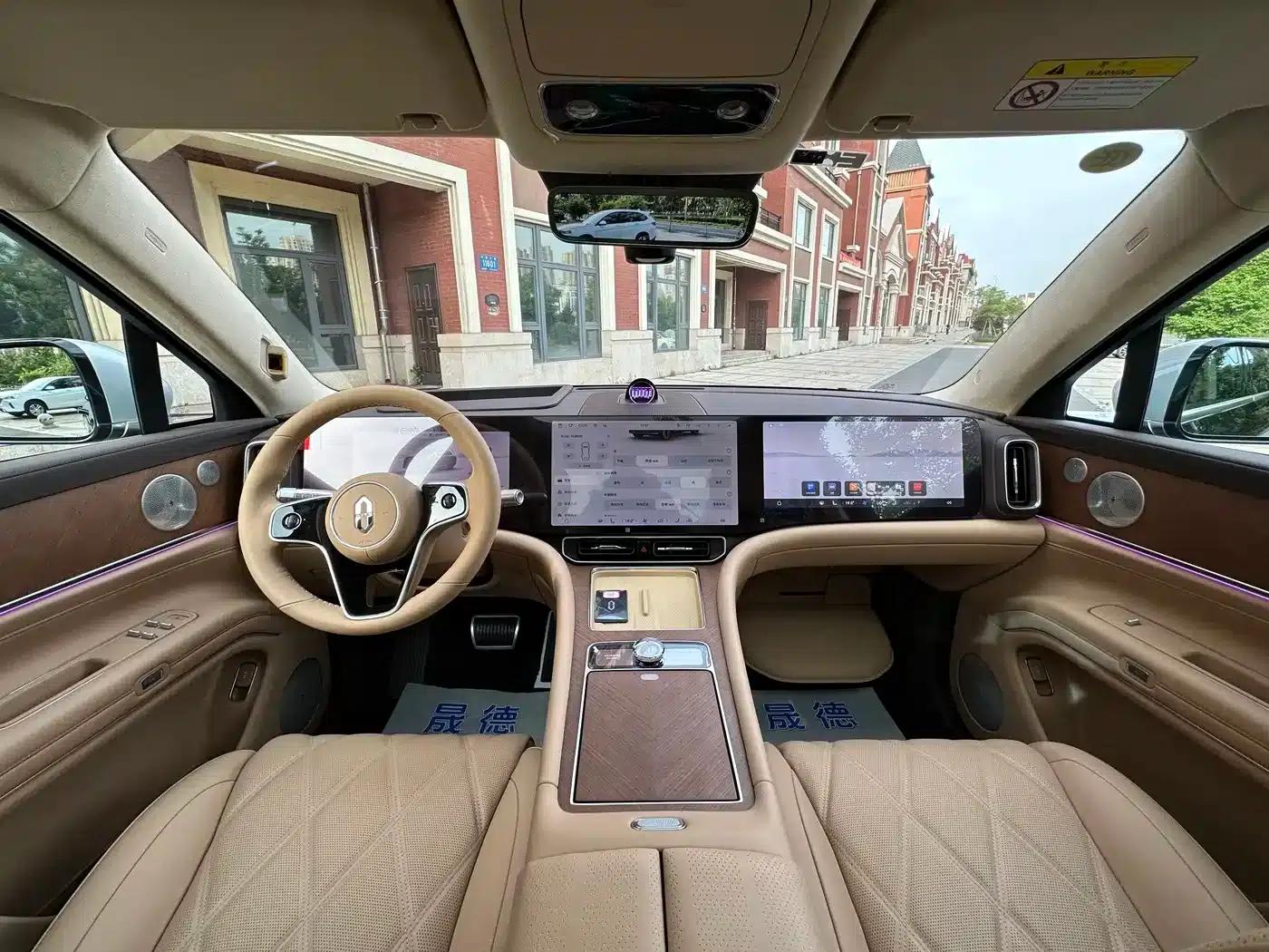 Wenjie M9 2025 Ultra Extended Range Edition 52kWh 6-Seat Version (192-line LiDAR) — миниатюра 34