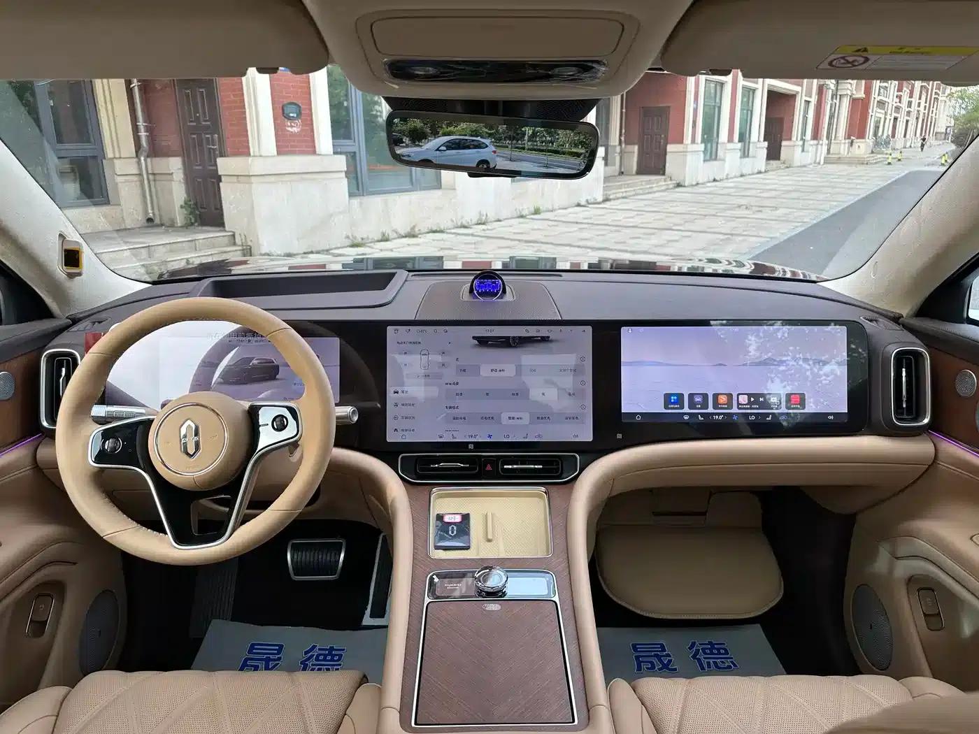 Wenjie M9 2025 Ultra Extended Range Edition 52kWh 6-Seat Version (192-line LiDAR) — миниатюра 35