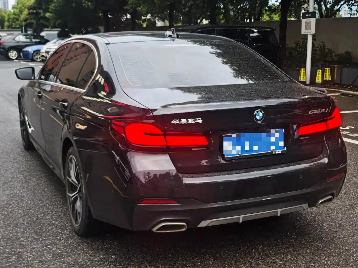 BMW 5 Series 2022 Facelift 3 530Li Luxury M Sport Package — миниатюра 7