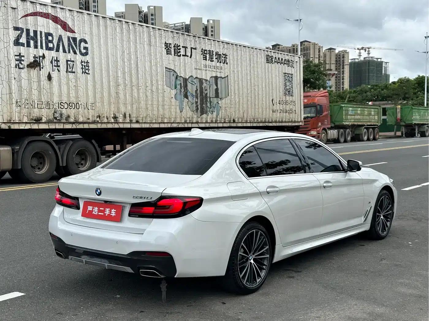 2022 BMW 5 Series 530Li Leading Edition M Sport Package — миниатюра 9