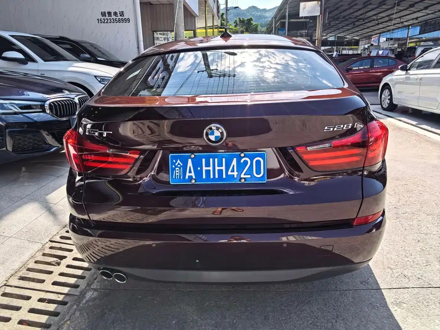BMW 5 Series GT 2014 528i Leading Edition — миниатюра 10