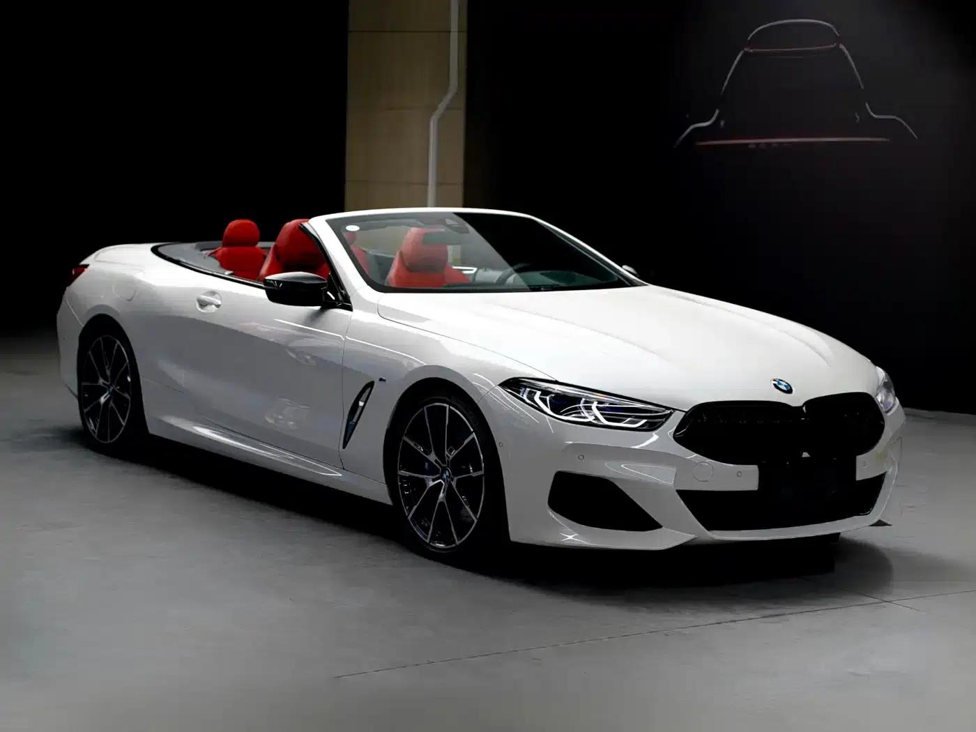 2021 BMW 8 Series 840i Convertible Coupe M Sport Package — миниатюра 4