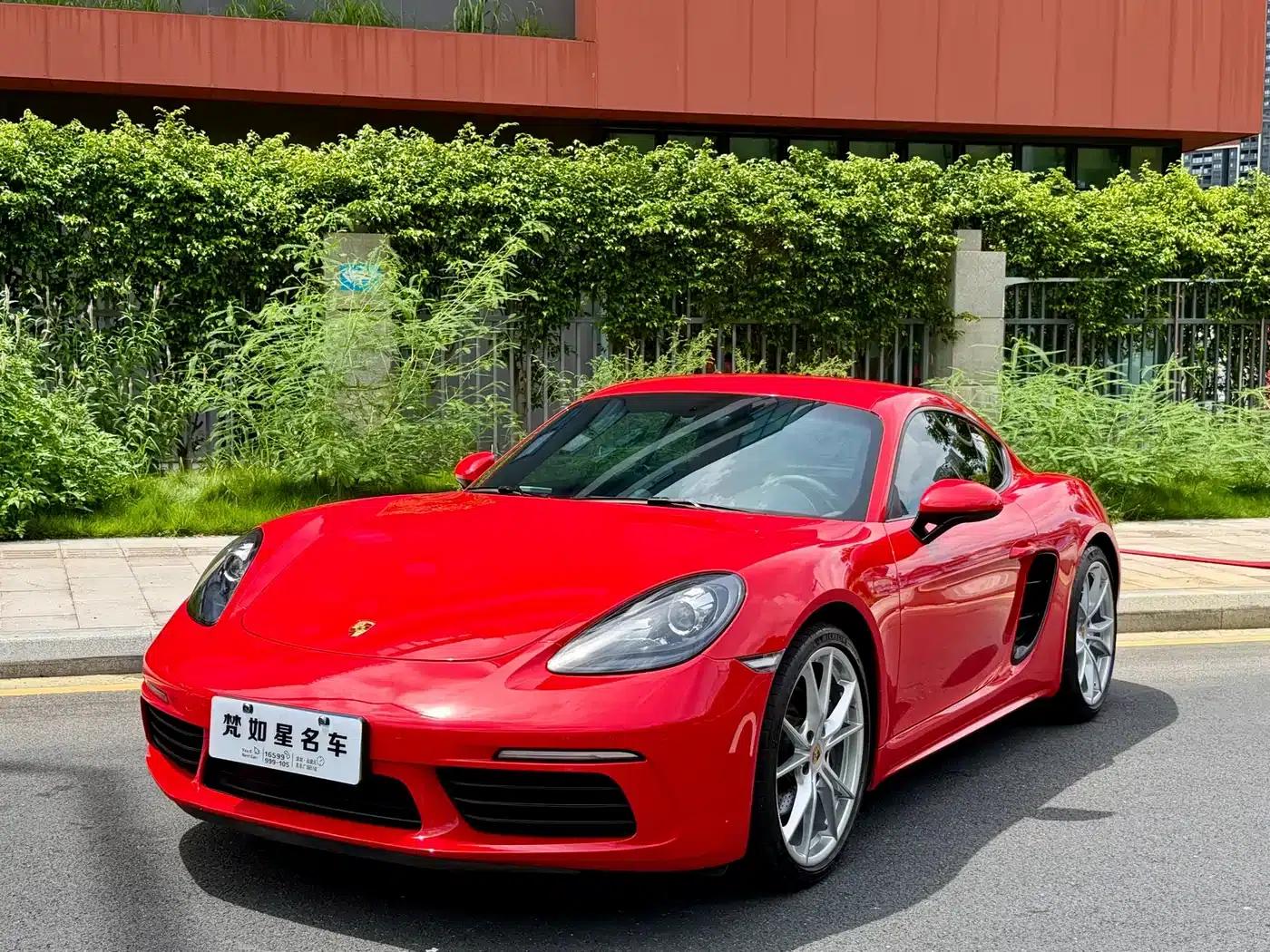 Porsche 718 Cayman 2022 2.0T — миниатюра 1