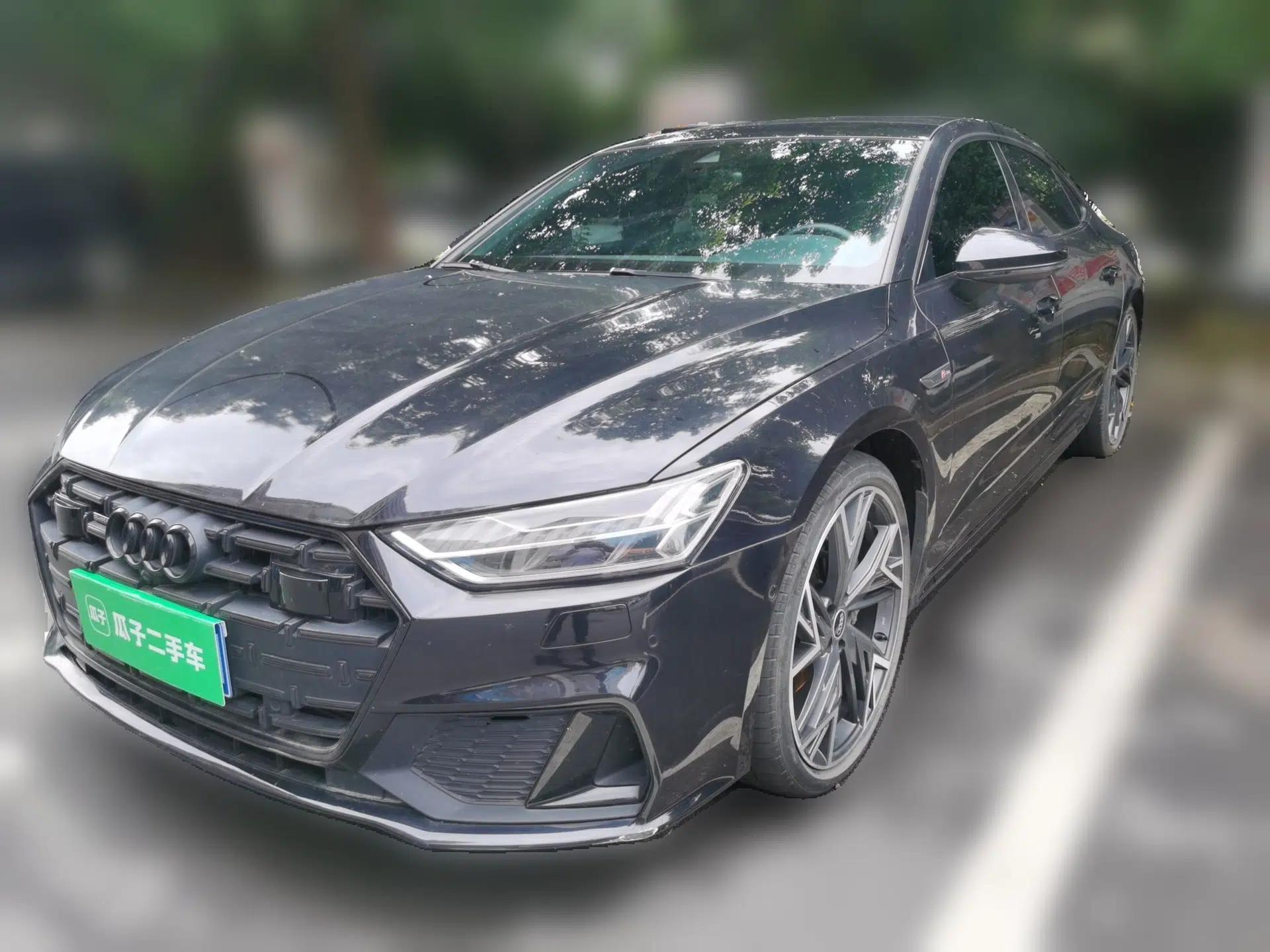 Audi A7L 2023 45 TFSI quattro S-line Black Warrior Edition — миниатюра 1