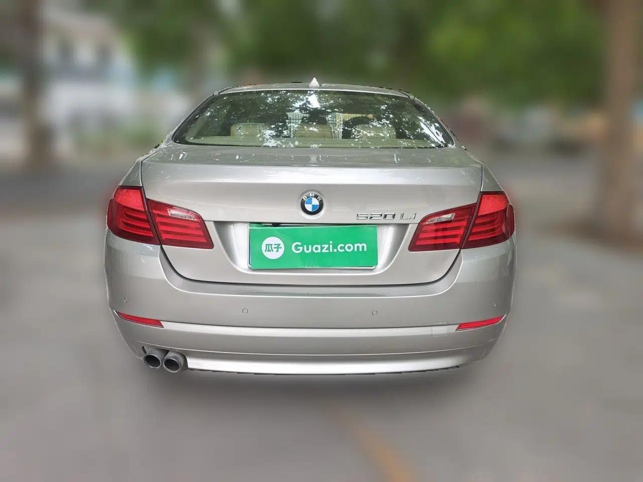 BMW 5 Series 2012 520Li Elegant Edition — миниатюра 5