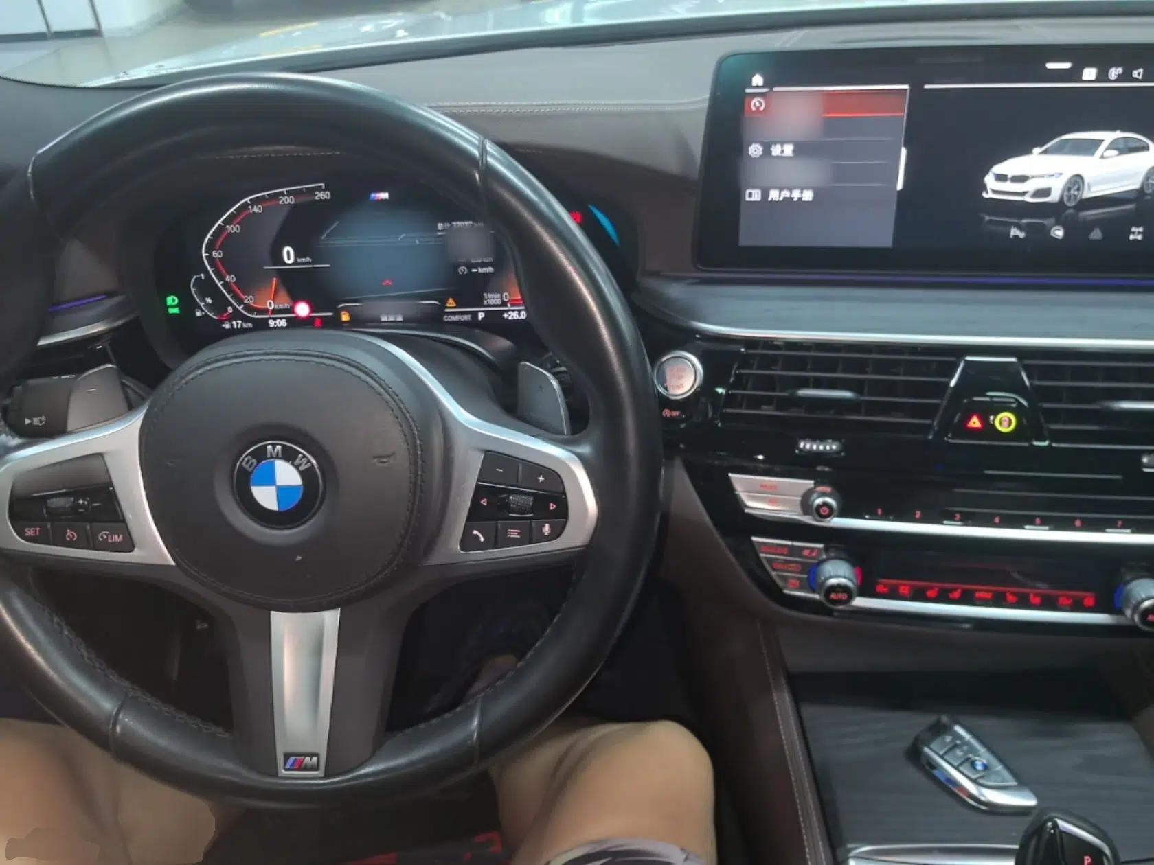 BMW 5 Series 2022 Revised Version 3 530Li Luxury Edition M Sport Package — миниатюра 12