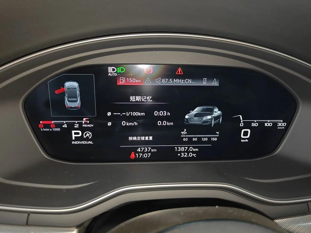 Audi A5 2024 Cabriolet 40 TFSI Fashionable and Dynamic Model — миниатюра 12