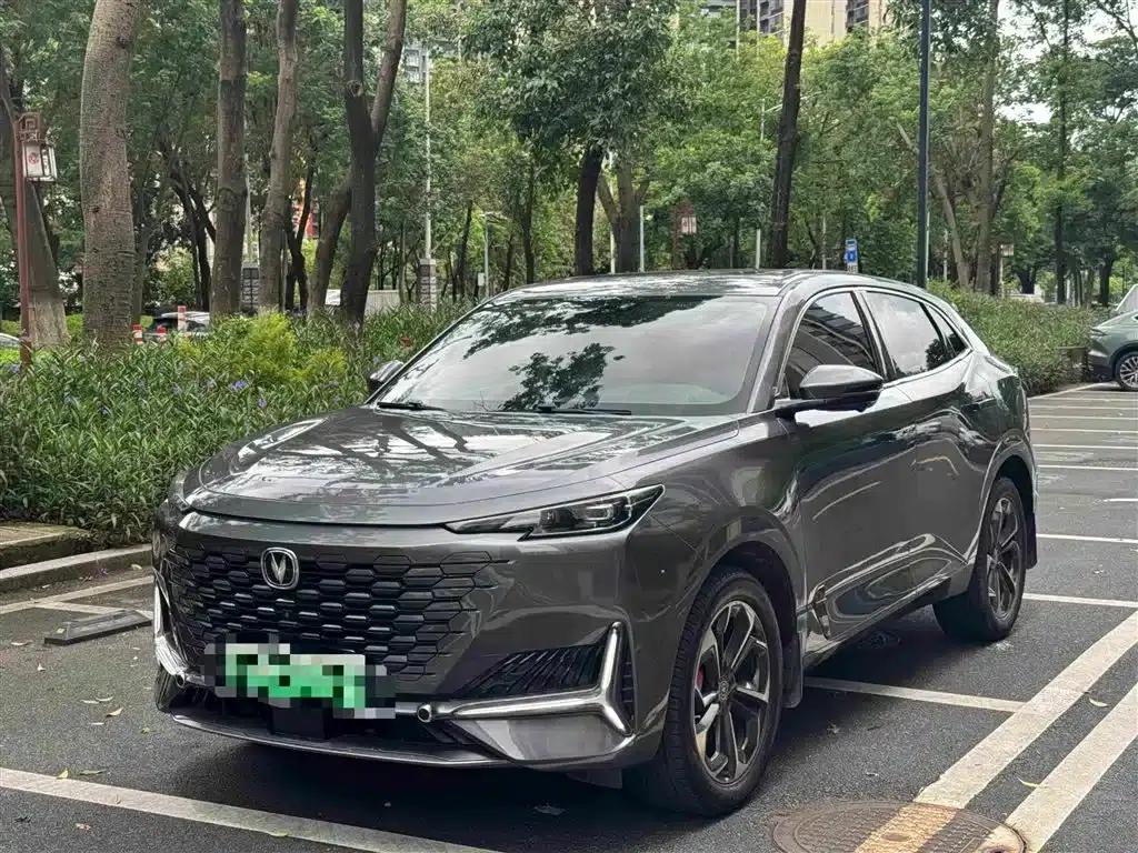 Changan UNI-K Smart Electric iDD 2022 Blue Whale iDD 130km 1.5T Excellent Edition — миниатюра 1