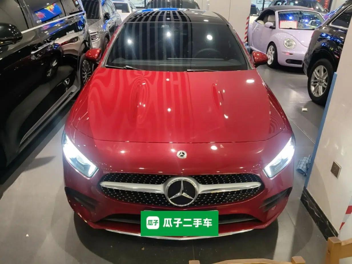 Mercedes-Benz A-Class 2021 A 200 L Sport Sedan Fashion Model — миниатюра 2