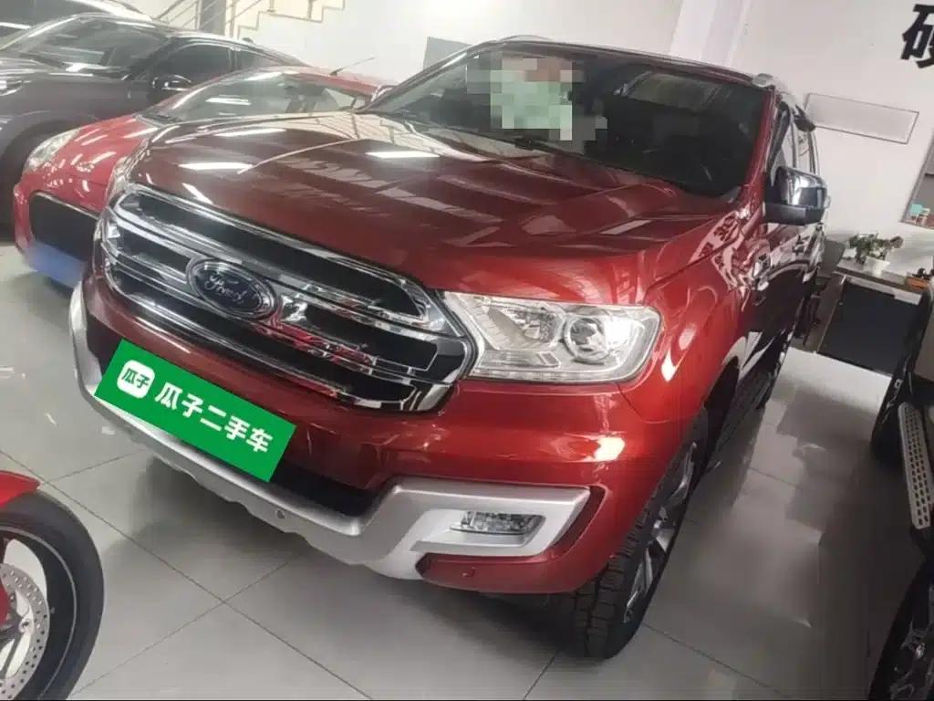 2017 Ford Everest 2.0T Gasoline Automatic 4WD Flagship Edition 7-Seater — миниатюра 2