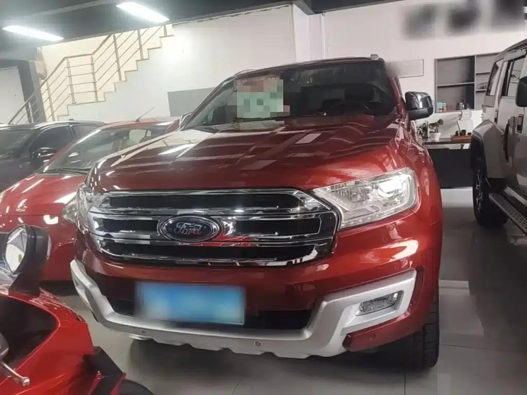 2017 Ford Everest 2.0T Gasoline Automatic 4WD Flagship Edition 7-Seater — миниатюра 3