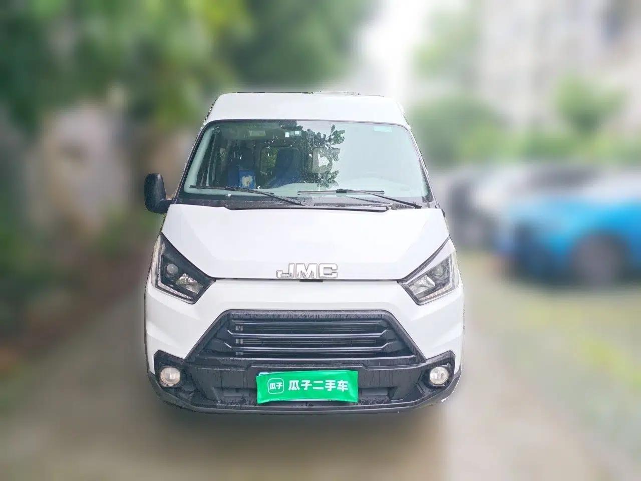 JMC Transit 2019 2.8T Commercial Version Short Wheelbase Mid-Roof 6-Seater China VI JX493 — миниатюра 2