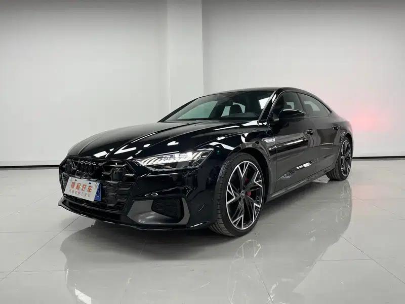 Audi A7L 2024 45 TFSI quattro S-line Black Knight Edition — миниатюра 1